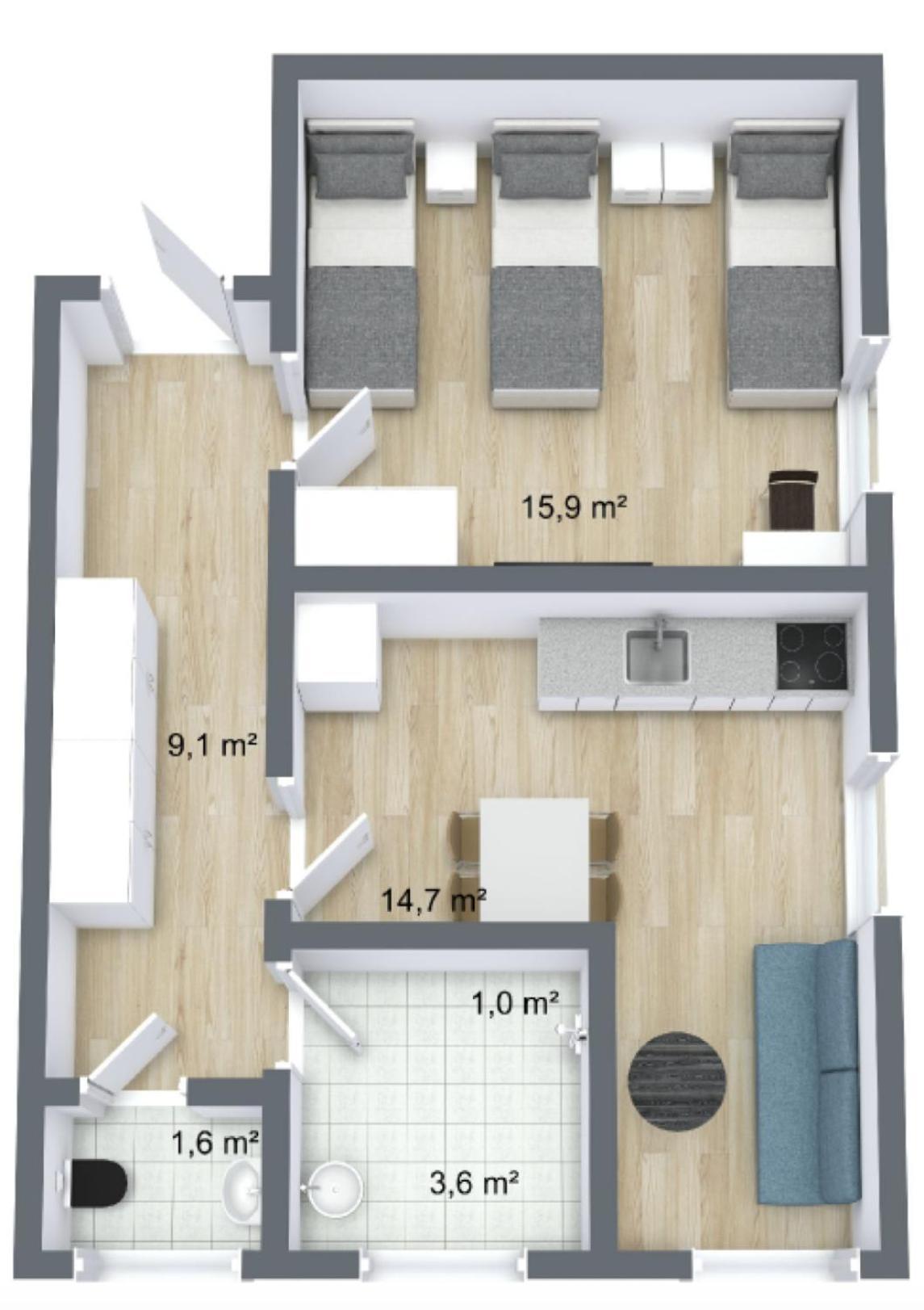 Wuerzburg Altbau-Citylofts Extérieur photo